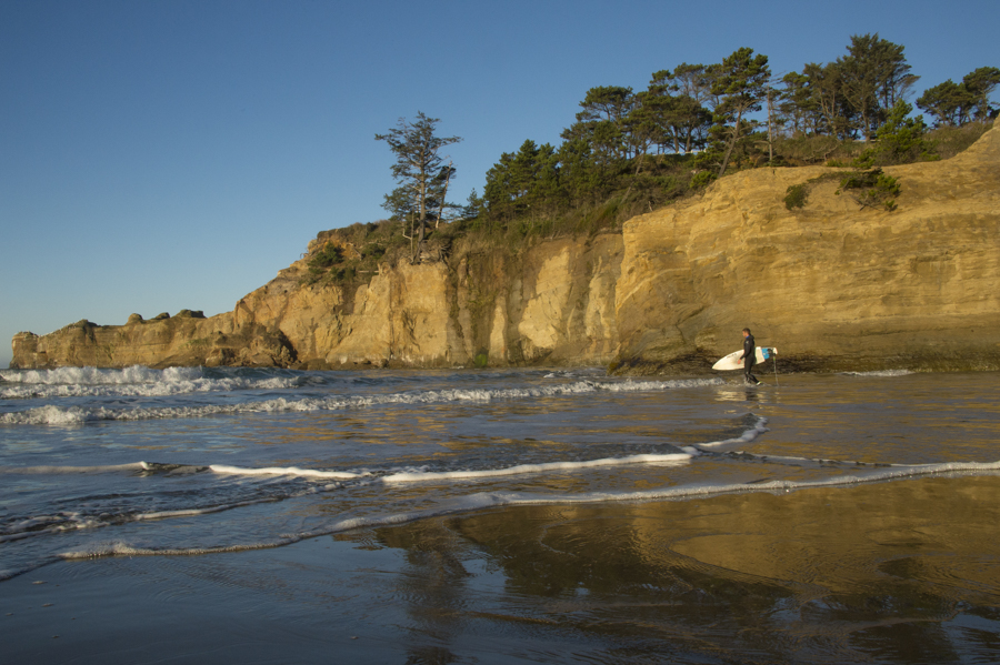 surfer, Oregon, beach, coast, 